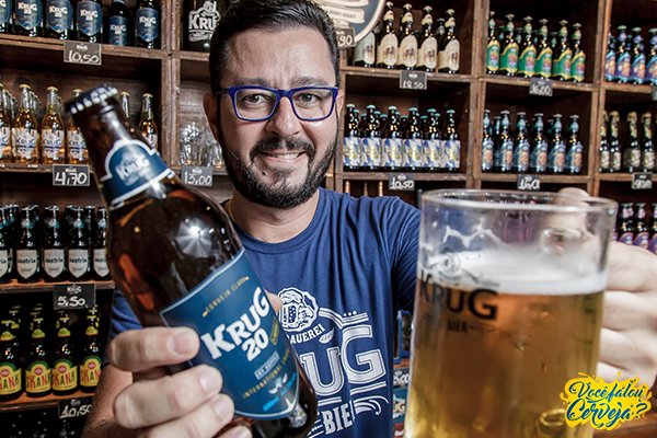 No momento, você está visualizando Sommelier de cervejas Heitor Silva é o novo embaixador da Krug Bier