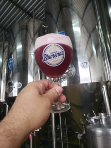 Leia mais sobre o artigo Catharina Sour de uva bordô é a novidade da Cerveja Blumenau para a Oktoberfest