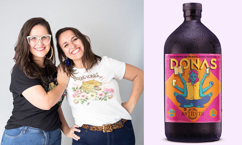 Leia mais sobre o artigo Antídoto lança cerveja com o podcast Donas da P@#$% Toda