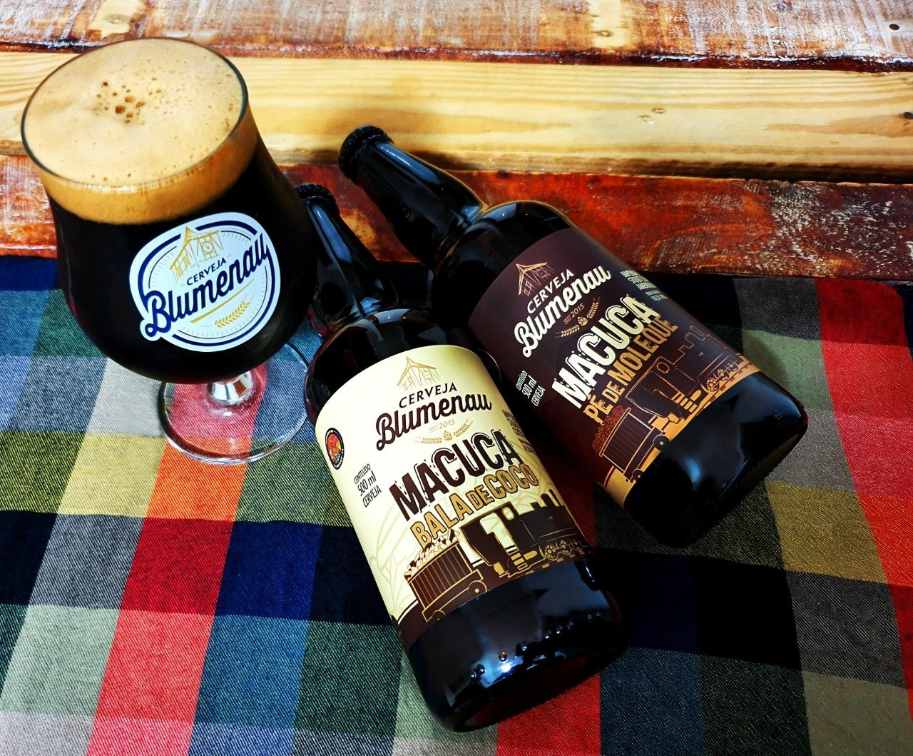 Leia mais sobre o artigo Macuca: Edições limitadas com amendoim e coco da Cerveja Blumenau