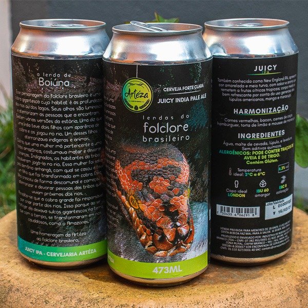 Cervejaria Artéza lança coleção de latas que homenageiam folclore - Você Falou Cerveja