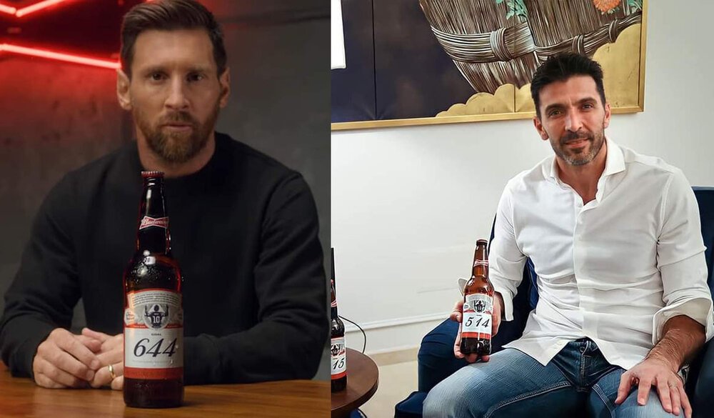 Gols de Messi inspiram Budweiser de presente para goleiros - Você Falou Cerveja - Blog Cervejeiro
