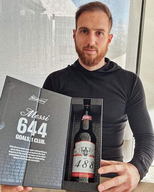Gols de Messi inspiram Budweiser de presente para goleiros - Você Falou Cerveja - Blog Cervejeiro