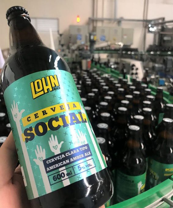Leia mais sobre o artigo Ação solidária une Lohn Bier e Bistek Supermercados