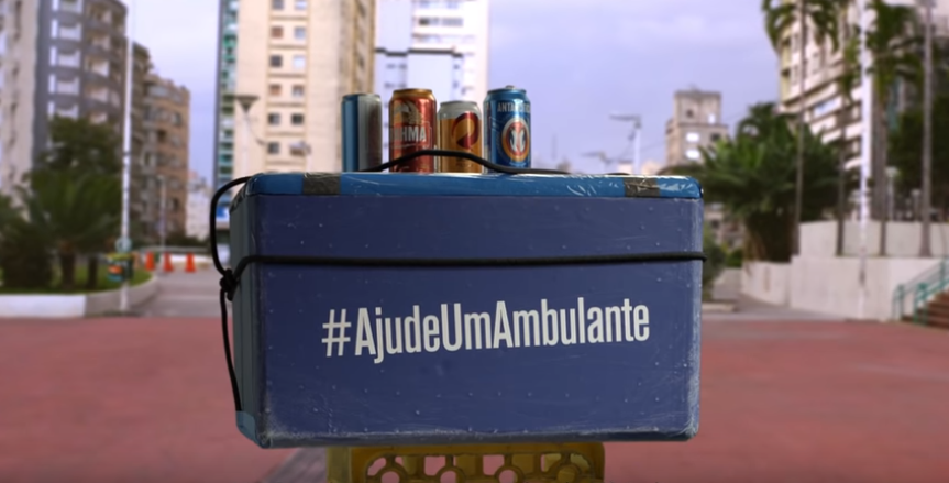 Leia mais sobre o artigo Ambev lança #AjudeUmAmbulante para gerar renda a vendedores sem trabalho neste carnaval