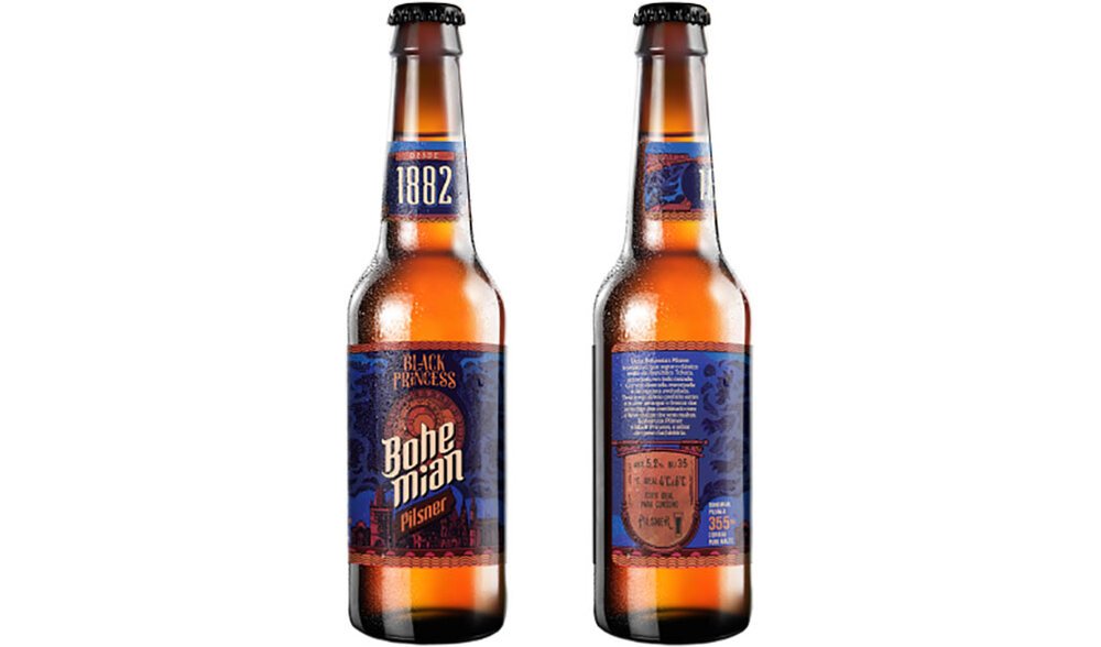Leia mais sobre o artigo Black Princess lança novo rótulo Bohemian Pilsner
