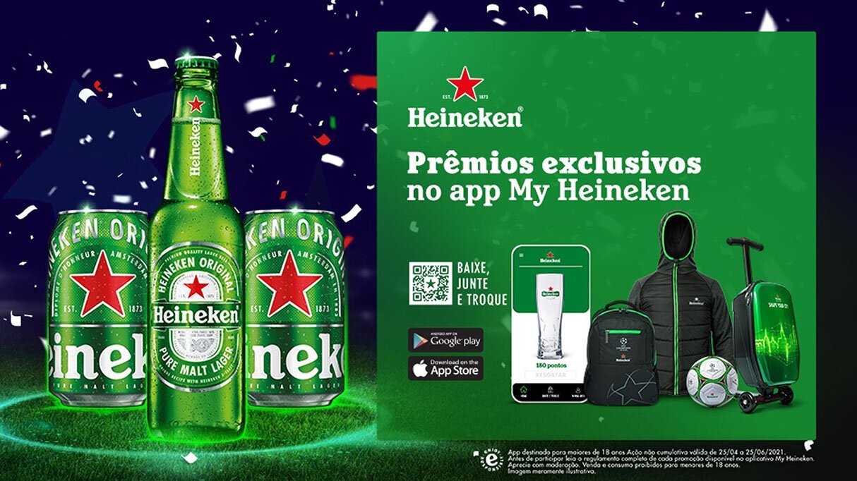 Leia mais sobre o artigo Heineken lança aplicativo My Heineken