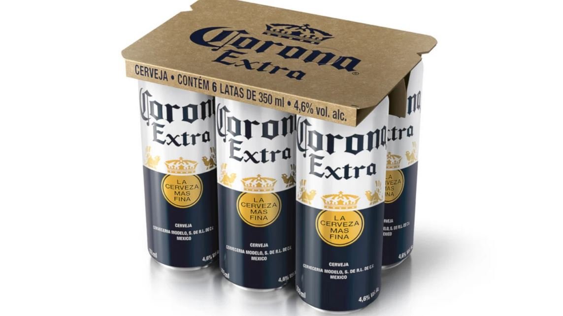 Leia mais sobre o artigo Cerveja Corona lança versão em lata com embalagem sustentável
