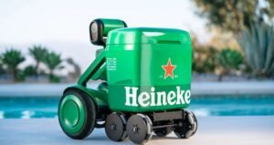 Leia mais sobre o artigo Heineken apresenta cooler autônomo que leva cerveja até você