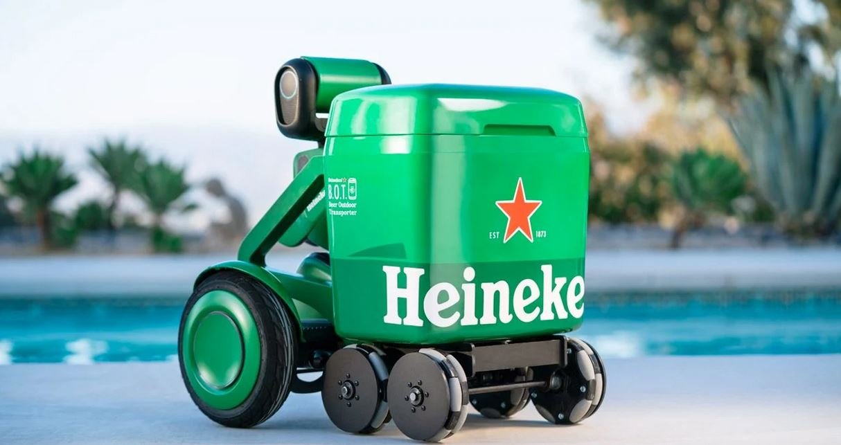 Leia mais sobre o artigo Heineken apresenta cooler autônomo que leva cerveja até você