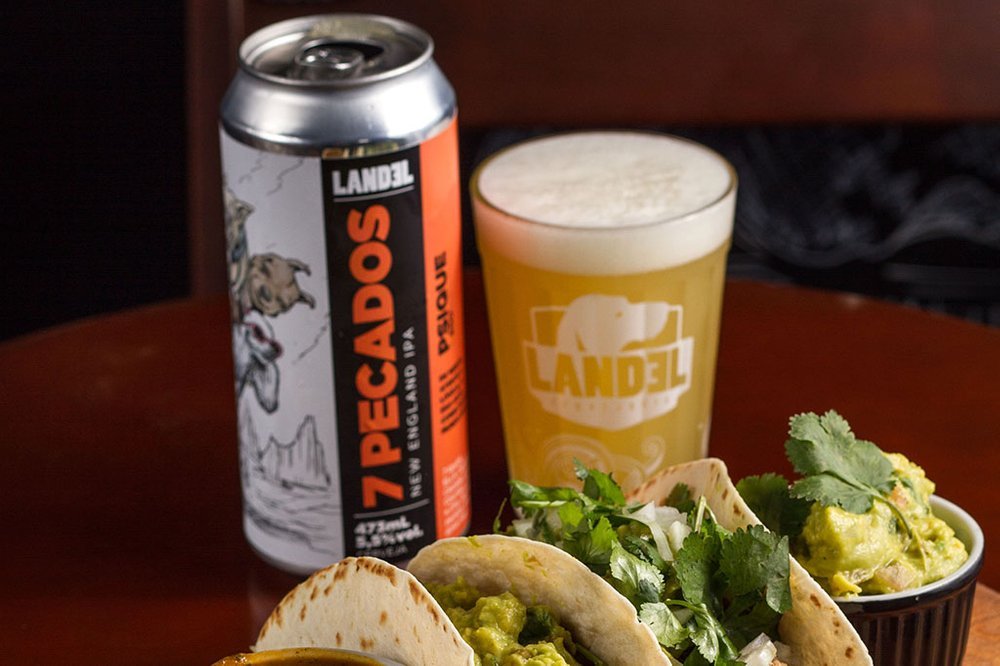 Leia mais sobre o artigo 7 Pecados, a New England IPA da Cervejaria Landel com 7 lúpulos