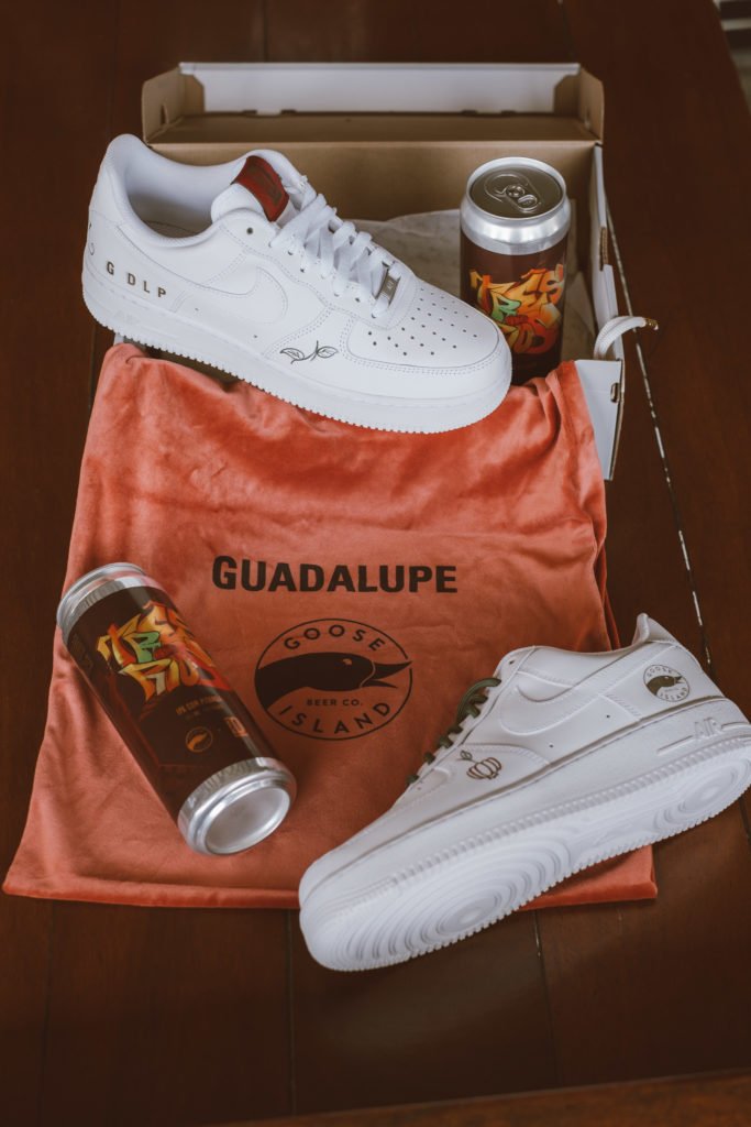 Leia mais sobre o artigo Goose Island e Guadalupe assinam collab com cerveja exclusiva e tênis personalizado