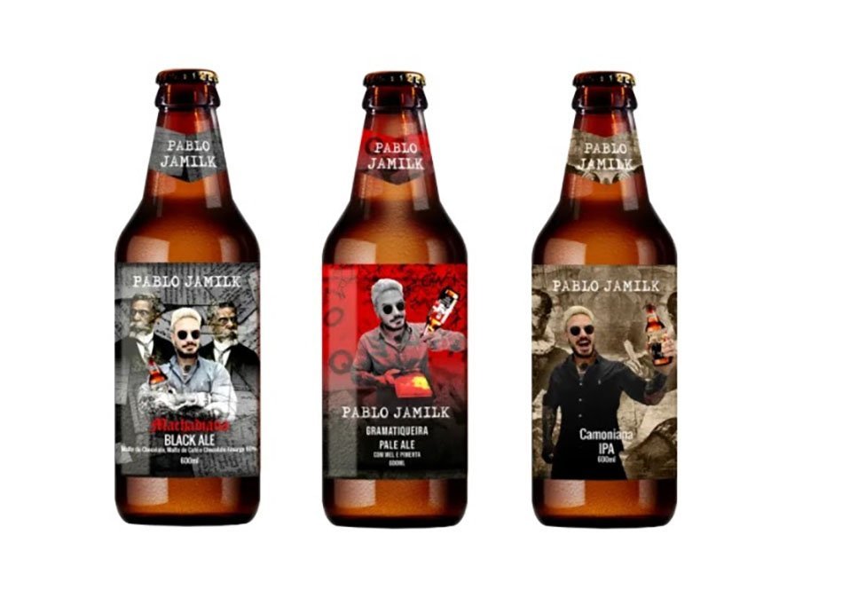 Leia mais sobre o artigo Pablo Jamilk lança cervejas inspiradas em Machado de Assis e Camões