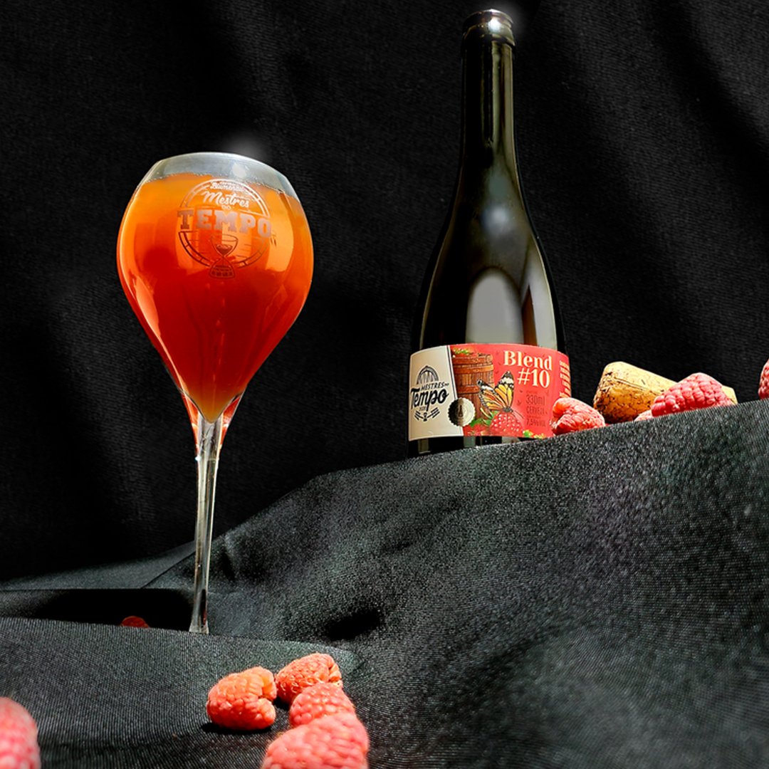 Leia mais sobre o artigo Cerveja Blumenau lança Mestres do Tempo Fruit Lambic Blend #10