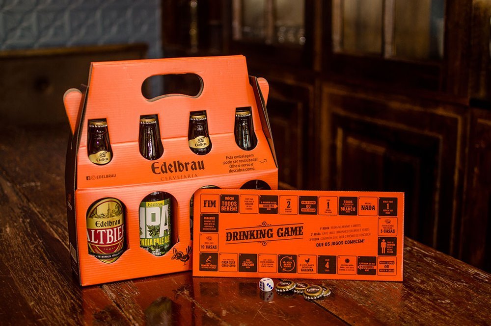 Leia mais sobre o artigo Cervejaria Edelbrau lança embalagem reaproveitável