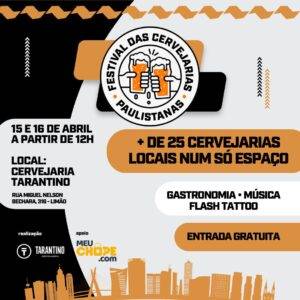 Leia mais sobre o artigo De olho no mercado artesanal, MeuChope apoia 4ª Edição do Festival de Cervejarias Paulistanas