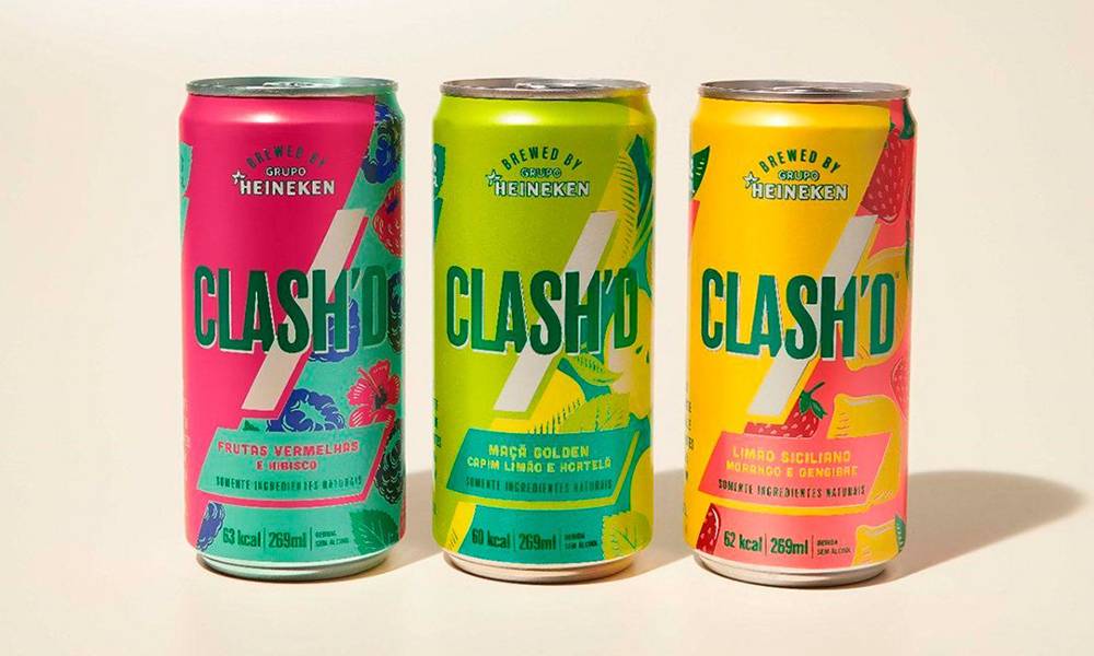 Leia mais sobre o artigo Grupo Heineken inova com refrigerante Clash’d brewed