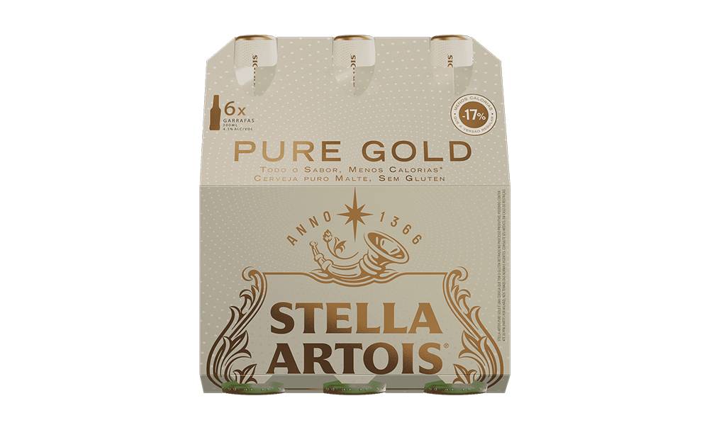 Stella Artois Pure Gold chega com 17% menos calorias e sem glúten - Você Falou Cerveja - Blog Cervejeiro