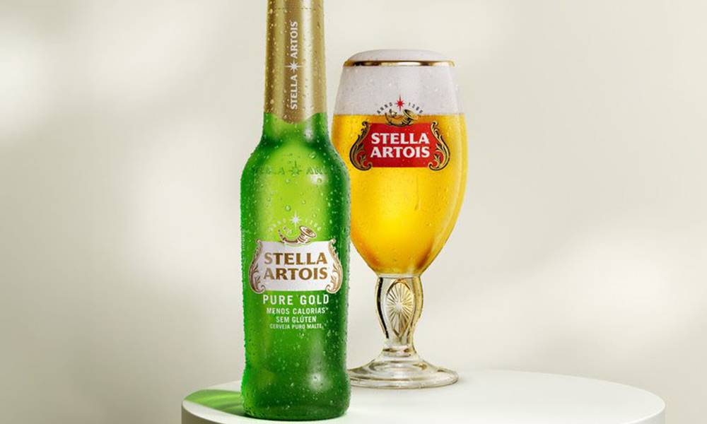 No momento, você está visualizando Stella Artois Pure Gold chega com 17% menos calorias e sem glúten