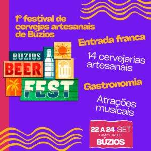 Leia mais sobre o artigo Búzios se prepara para o 1º Búzios Beer Fest