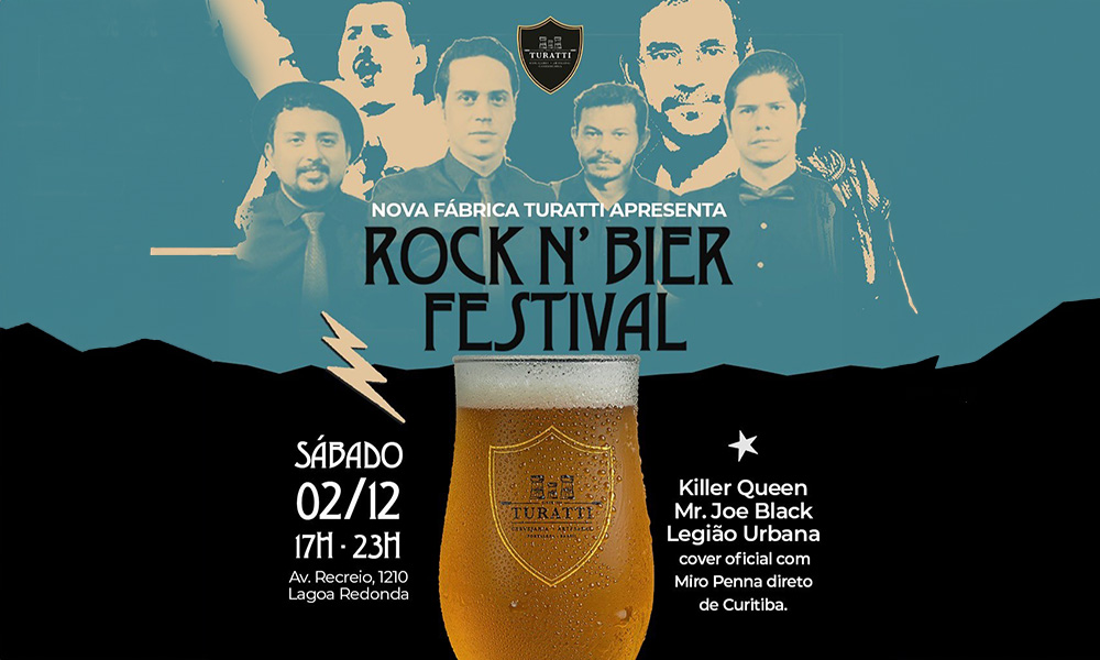 Leia mais sobre o artigo Cervejaria Turatti: 06 horas de open bar no Rock N’ Bier Festival