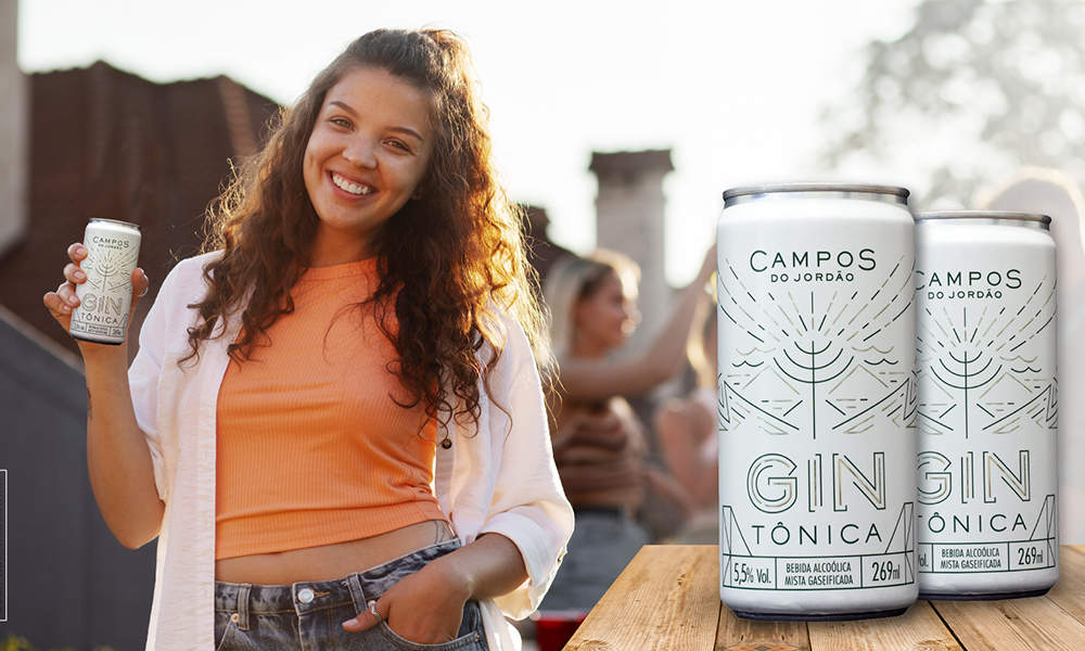 Leia mais sobre o artigo Liberdade na medida certa: Cerveja Campos do Jordão lança Gin Tônica em lata
