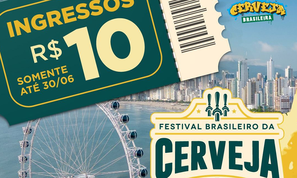 Leia mais sobre o artigo Ingressos para o Festival Brasileiro da Cerveja estão à venda