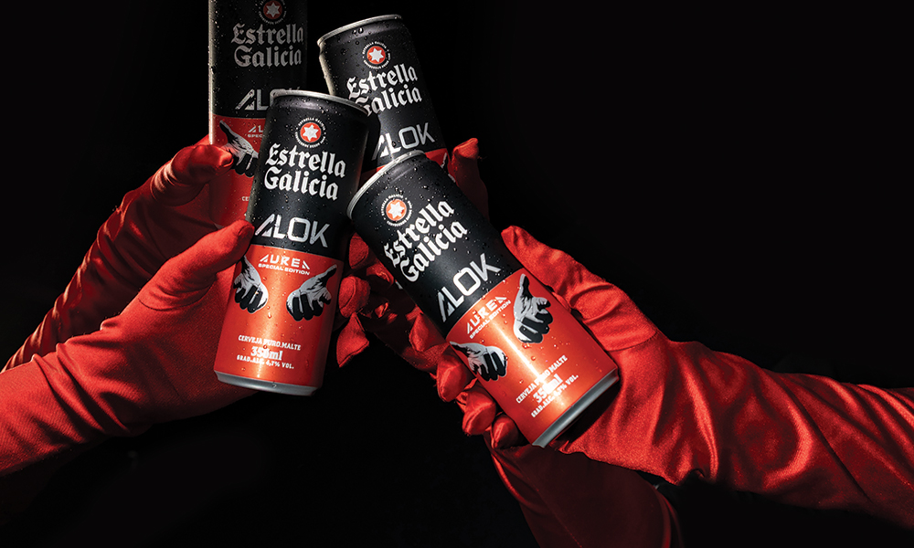 Alok e Estrella Galicia lançam lata edição especial para AUREA TOUR em São Paulo - Você Falou Cerveja - Blog Cervejeiro