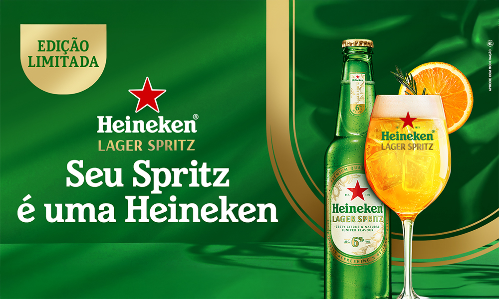 No momento, você está visualizando Inovação HEINEKEN: Conheça a Nova Lager Spritz