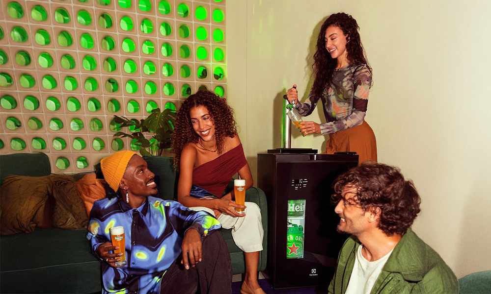 Leia mais sobre o artigo Heineken® + Electrolux: O bar perfeito em casa