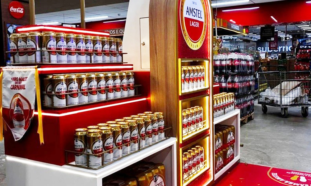 Carnaval Amstel: Experiências imersivas invadem PDVs do Brasil - Você Falou Cerveja - Blog Cervejeiro