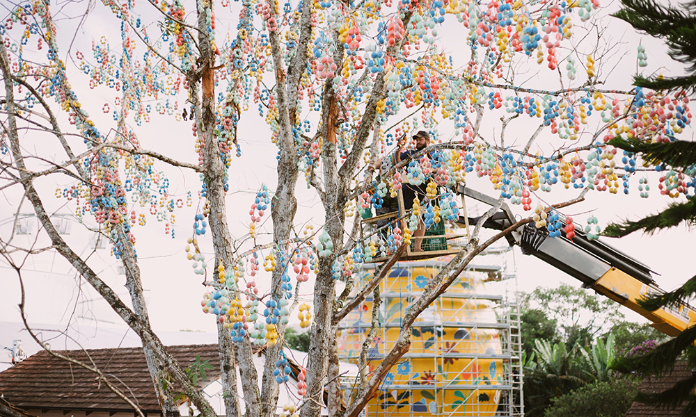 Leia mais sobre o artigo Preparativos da 18ª Osterfest, a Festa de Páscoa, entram na reta final