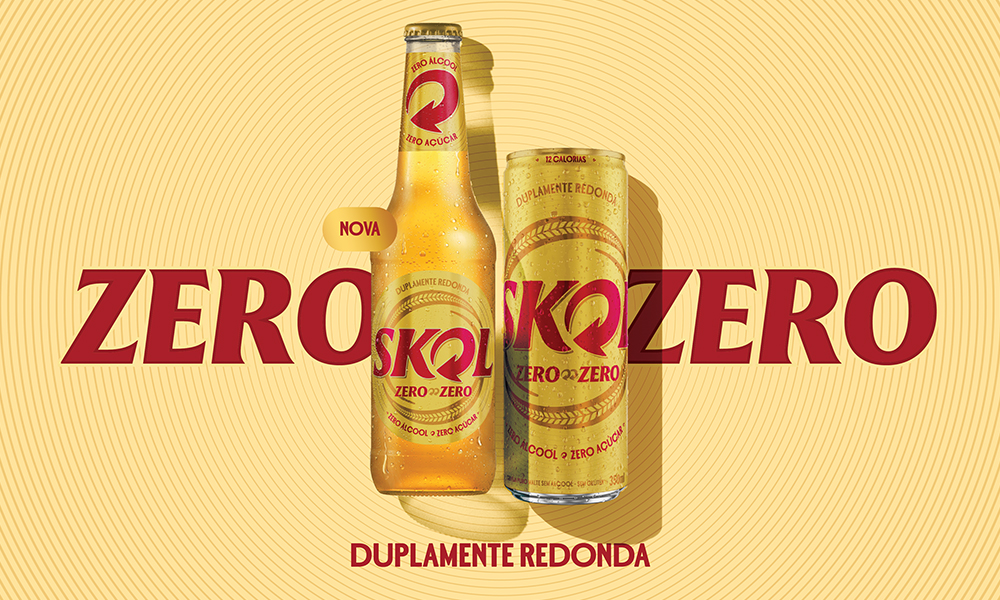 Leia mais sobre o artigo Skol inova com a primeira* cerveja zero álcool e zero açúcar do Brasil