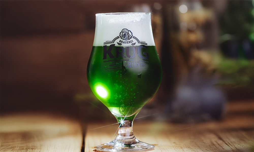 Krug Bier confirma edição 2026 da famosa cerveja verde St. Patrick’s em long neck  - Você Falou Cerveja - Blog Cervejeiro