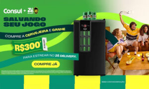 Leia mais sobre o artigo Em parceria inédita, Consul e Zé Delivery “Salvam seu Jogo” com descontos de até R$700