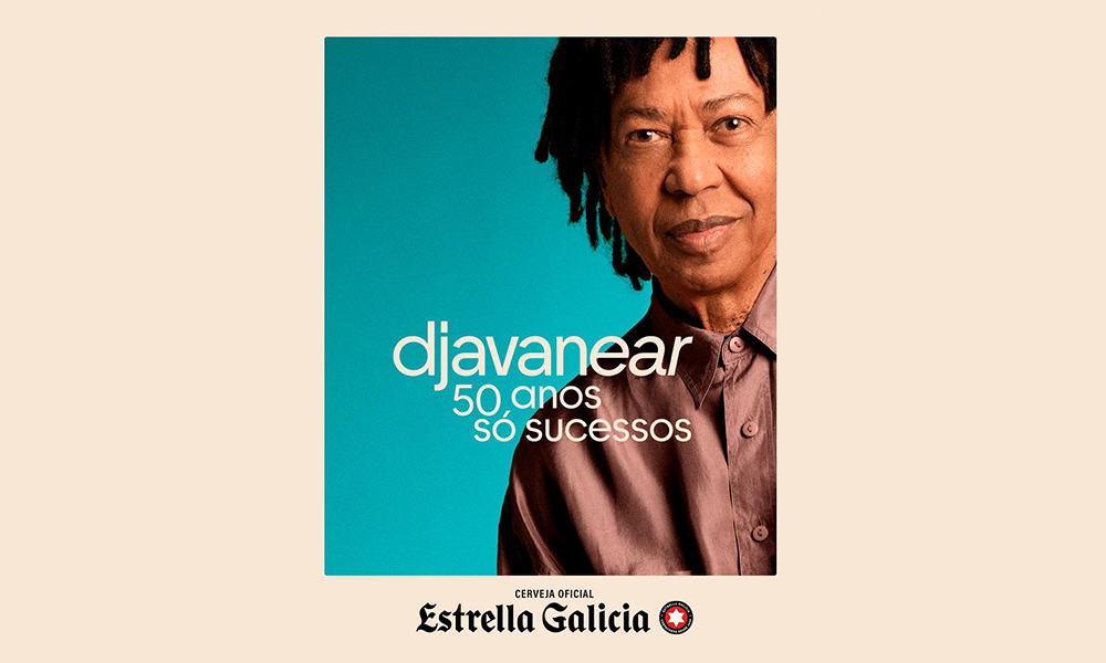 No momento, você está visualizando Estrella Galicia e Djavan: 50 anos de sucessos