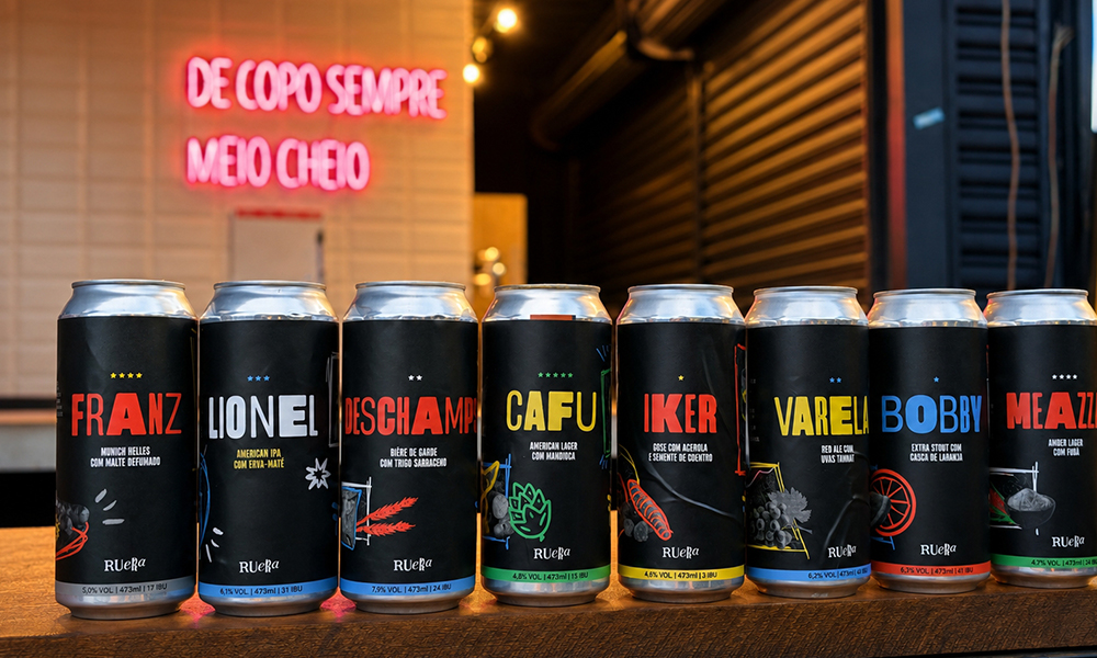 RuERA lança coleção de oito cervejas inspiradas em países campeões mundiais - Você Falou Cerveja - Blog Cervejeiro