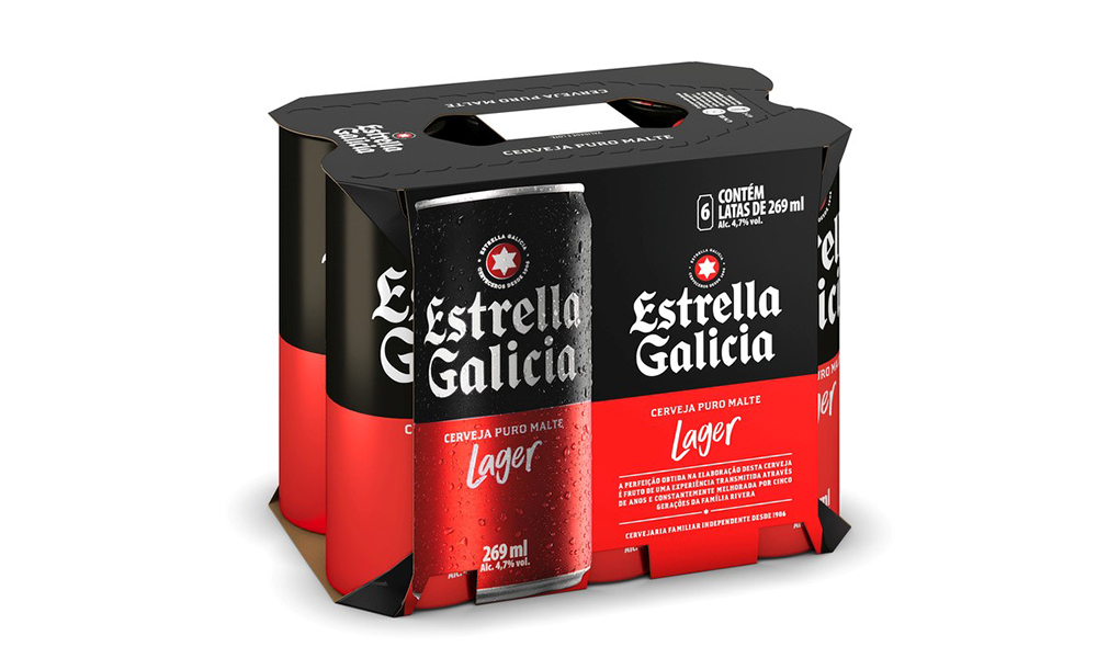 Leia mais sobre o artigo Estrella Galicia renova embalagens e amplia uso de cartonados no Brasil