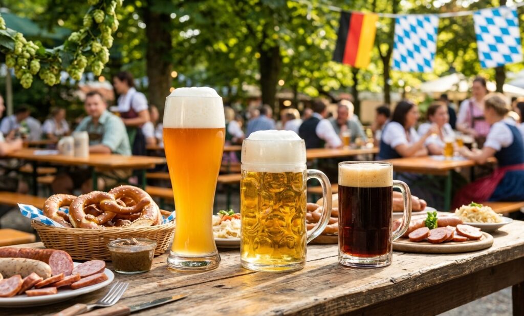 Cerveja alemãs além do copo: guia para entender estilos, sabores e como servir cada um