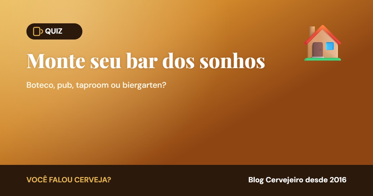No momento, você está visualizando [QUIZ] Monte seu bar dos sonhos e descubra que tipo de dono de bar você seria
